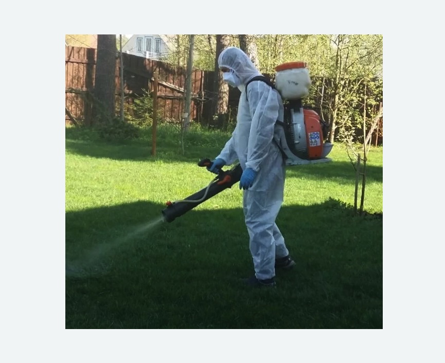 Обработка территории от клещей в Южно-Сухокумске